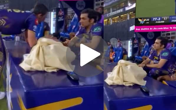 [Watch] Starc & Gambhir Caught In An Animated Discussion During LSG vs KKR Clash